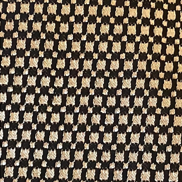 NWT Ann Taylor gold black shimmer pencil skirt 12 - Picture 2 of 7